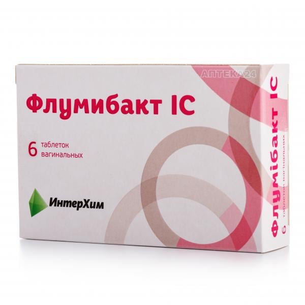 Флумибакт IC таблетки по 10 мг, 6 шт.
