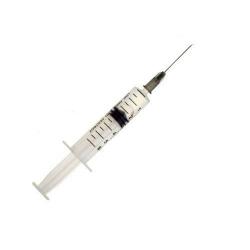 Шприц одноразовый трехкомпонентный 5 мл с иглой BogMark (0.7х40)