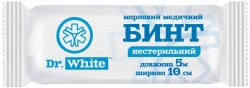  DR. WHITE бинт нестерильный 5 м х 10 см