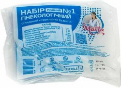 Dr.Marta набор гинекологический смотровой стерильный полный №1
