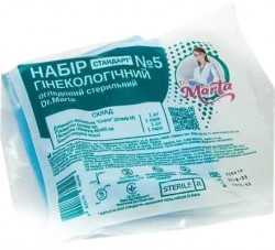 Dr.Marta набор гинекологический смотровой стерильный Стандарт №5