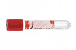 Пробирка вакуумная Vacumed 13х100 мл стерильная, с активатором свертывания №100 (6 мл, красная)