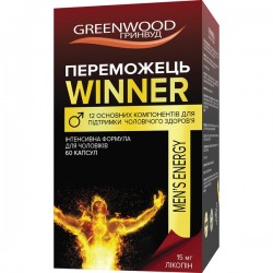 Победитель, диетическая добавка для мужчин, капсулы, 60 шт.