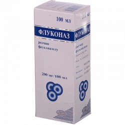 Флуконаз раствор для инфузий, 200 мг/100 мл, 100 мл