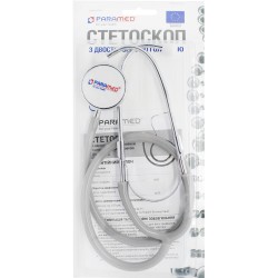PARAMED стетоскоп с двухсторонней головкой, 1 шт.