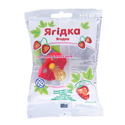 Детская соска-пустышка "Ягодка" в индивидуальной упаковке 