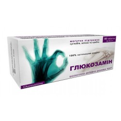 Глюкозамин таблетки по 0,5 г, 80 шт.