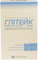 Глитейк лиофилизат для раствора для инъекций по 400 мг, 1 шт.