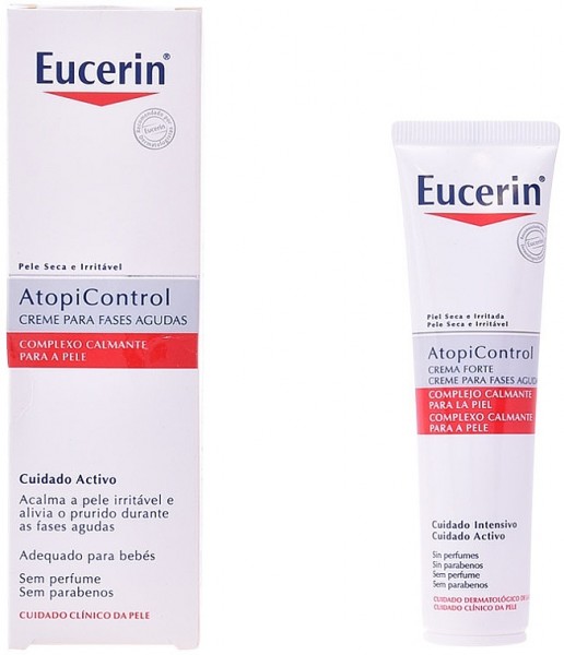 Крем для атопической кожи Eucerine AtopiControl интенсивный успокаивающий в период обострения, 100 мл