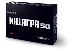 Интагра ІС таблетки для потенции по 50 мг, 4 шт.