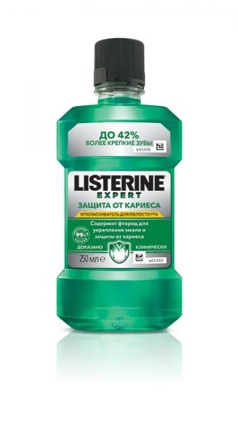 Listerine EXPERT "Защита от кариеса" 250 мл ополаскиватель для полости рта 