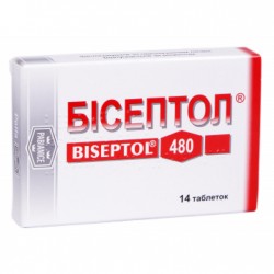 Бисептол 480 №14 таблетки