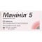 Манініл таблетки по 5 мг, 120 шт.