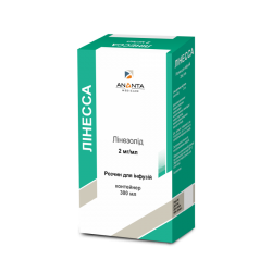 Линесса раствор для инфузий, 2 мг/мл, 300 мл