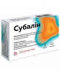 Субалин порошок для орального раствора №10