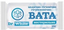DR.WHITE вата нестерильная ролик, 25 г
