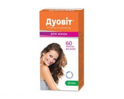 Дуовит для женщин таблетки №60