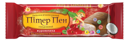 Питер Пен Батончик молочная глазурь с клюквой, 40 г