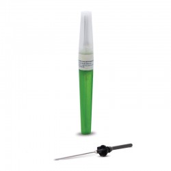 Игла двухсторонняя стерильная Волес, зеленая, размер 21G 0,8 х 38 мм, 100 шт.