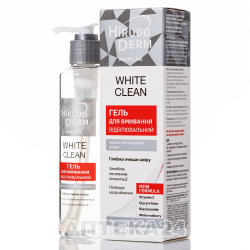 Hirudo Derm, WHITE CLEAN отбеливающий гель для умывания из серии White Line, 180 мл