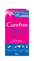 Ежедневные прокладки Carefree® Flexiform N30 женские гигиенические