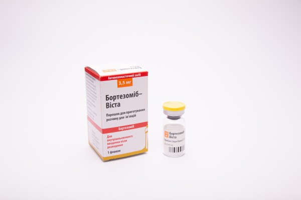 Бортезомиб-Виста порошок для раствора для инъекций по 3,5 мг в флаконе
