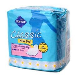 Libresse Classic Ultra Clip Normal dry №10 прокладки