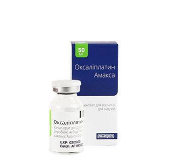Оксалиплатин Амакса  5 мг/мл 50 мг N1 концентрат