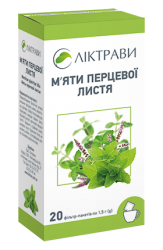 Мяты перечной листья в фильтр-пакетах по 1,5 г, 20 шт.