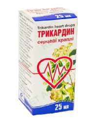 Трикардин 25 мл капли