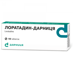 Лоратадин Дарница таблетки 0.01 г N10