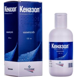 Кеназол шампунь по 20 мг/1 г, в флаконе 100 мл