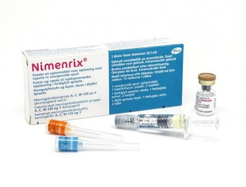 Нименрикс (0,5 мл) 1 доза флакон №1 + шприц с двумя иглами порошок и растворитель для раствора для инъекций
