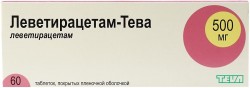 Леветирацетам-Тева таблетки по 500 мг, 60 шт.