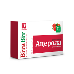 Ацерола с подсластителем "Витавит" таблетки по 1000 мг, 10 шт.