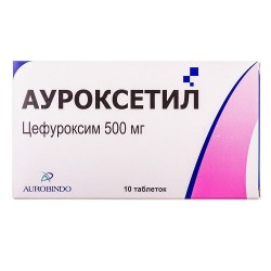 Ауроксетил таблетки по 500 мг, 10 шт.