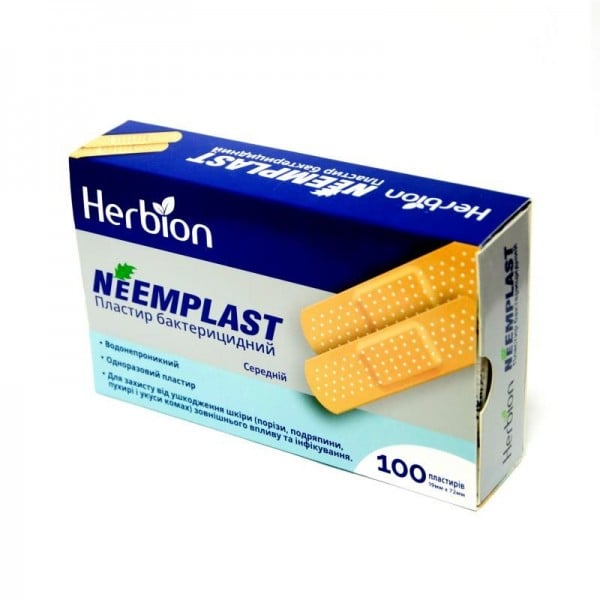 Neemplast лейкопластырь бактерицидный, 100 шт.