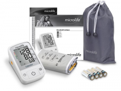 Автоматический цифровой измеритель артериального давления с адаптером Microlife BP A2 Basic, 1 шт.